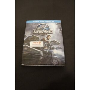 Jurassic World Blu Ray DVD Digital HD Movie Film Chris Pratt Dinosaurs